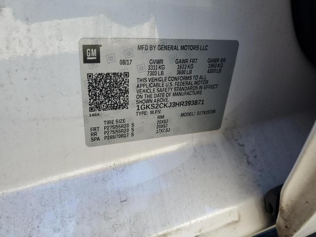 Продажа на аукционе авто 2017 Gmc Yukon, vin: 1GKS2CKJ3HR393871, номер лота: 68009035