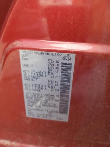 Продажа на аукционе авто 2014 Nissan Pathfinder, vin: 5N1AR2MN2EC711809, номер лота: 70391125