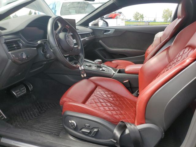 2018 Audi S5 მანქანა იყიდება აუქციონზე, vin: WAUR4AF53JA002807, აუქციონის ნომერი: 67944225