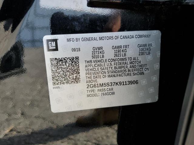 69764915 :رقم المزاد ، 2G61M5S37K9113906 vin ، 2019 Cadillac Xts Luxury مزاد بيع