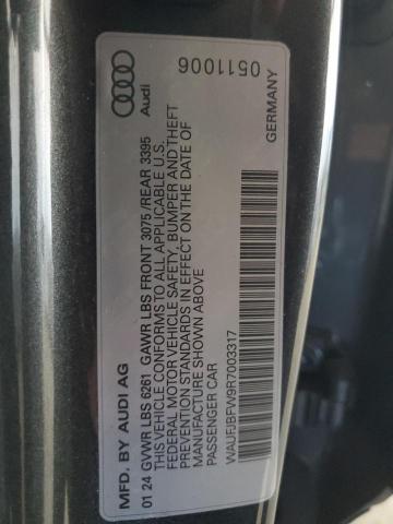 Продаж на аукціоні авто 2024 Audi E-tron Gt, vin: WAUFJBFW9R7003317, номер лоту: 70486435