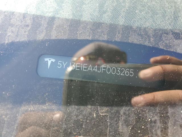 Продажа на аукционе авто 2018 Tesla Model 3, vin: 5YJ3E1EA4JF003265, номер лота: 69697805