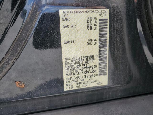 2014 Nissan Altima 2.5 მანქანა იყიდება აუქციონზე, vin: 1N4AL3AP0EC323680, აუქციონის ნომერი: 70358275