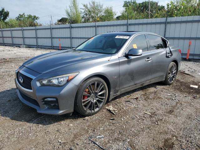 2017 Infiniti Q50 Red Sp მანქანა იყიდება აუქციონზე, vin: JN1FV7ARXHM870282, აუქციონის ნომერი: 66314875