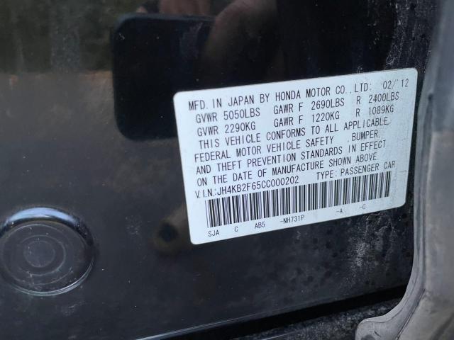 Продажа на аукционе авто 2012 Acura Rl, vin: JH4KB2F65CC000202, номер лота: 68400545