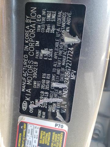 Aukcja sprzedaży 2016 Kia Soul, vin: KNDJN2A26G7277724, numer aukcji: 68320815