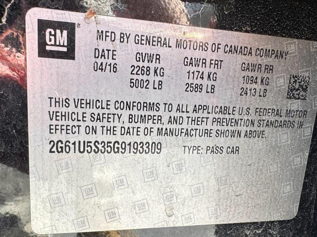 Продаж на аукціоні авто 2016 Cadillac Xts, vin: 2G61U5S35G9193309, номер лоту: 70401145