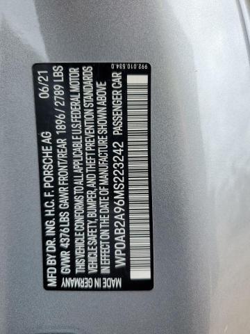Продаж на аукціоні авто 2021 Porsche 911 Carrera S, vin: WP0AB2A96MS223242, номер лоту: 67733205