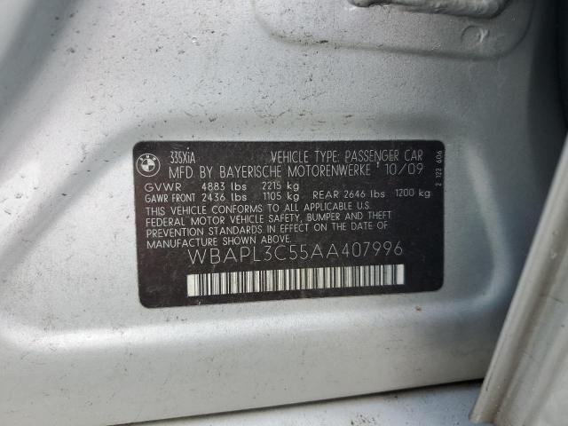 Продаж на аукціоні авто 2010 Bmw 335 Xi, vin: WBAPL3C55AA407996, номер лоту: 69088905