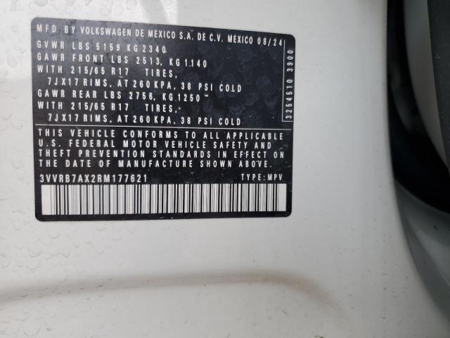 Продаж на аукціоні авто 2024 Volkswagen Tiguan, vin: 3VVRB7AX2RM177621, номер лоту: 68340505