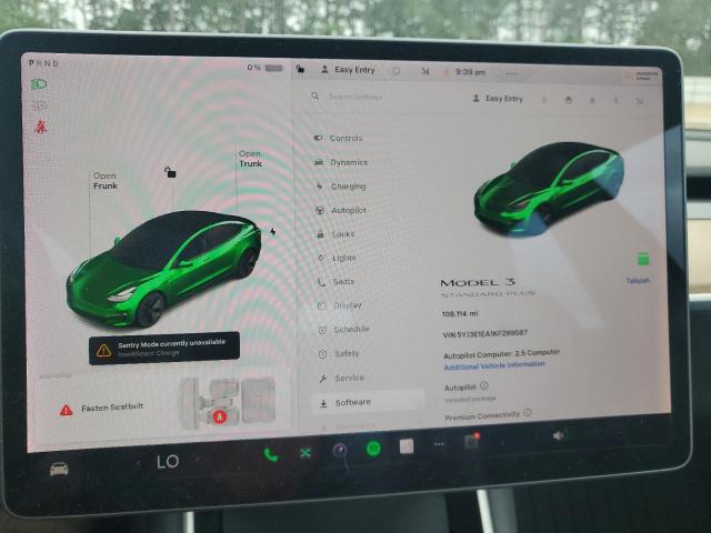 Продаж на аукціоні авто 2019 Tesla Model 3, vin: 5YJ3E1EA1KF299587, номер лоту: 67464055