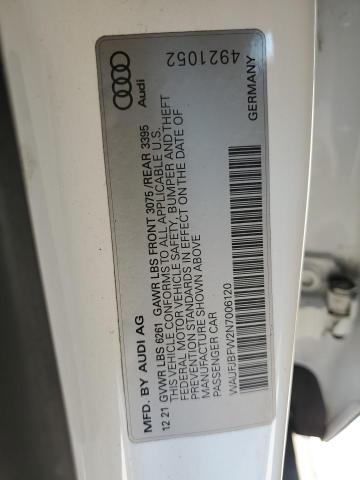 Aukcja sprzedaży 2022 Audi E-tron Gt, vin: WAUFJBFW2N7006120, numer aukcji: 70273035