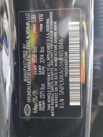 2021 Hyundai Elantra Se მანქანა იყიდება აუქციონზე, vin: 5NPLM4AG5MH051846, აუქციონის ნომერი: 67386995