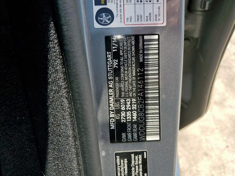 Продаж на аукціоні авто 2015 Mercedes-benz S 550, vin: WDDUG8CB2FA146112, номер лоту: 67450125