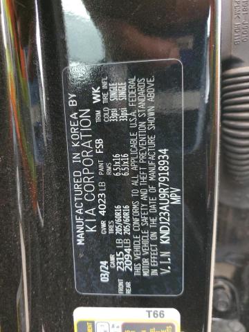 68376325 :رقم المزاد ، KNDJ23AU9R7918934 vin ، 2024 Kia Soul مزاد بيع