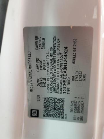 Aukcja sprzedaży 2022 Chevrolet Colorado Lt, vin: 1GCHSCEA0N1244524, numer aukcji: 67039385