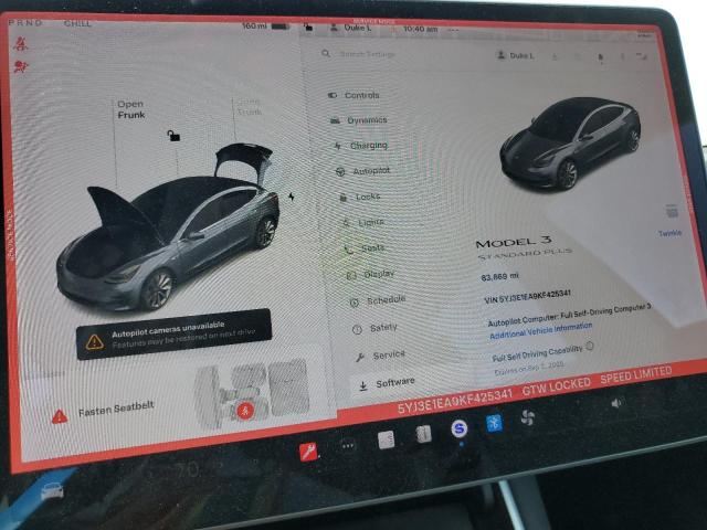 68109495 :رقم المزاد ، 5YJ3E1EA9KF425341 vin ، 2019 Tesla Model 3 مزاد بيع
