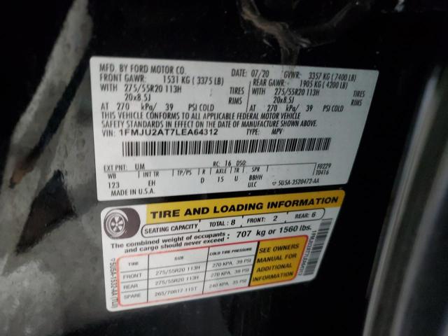 Продажа на аукционе авто 2020 Ford Expedition, vin: 1FMJU2AT7LEA64312, номер лота: 68961595