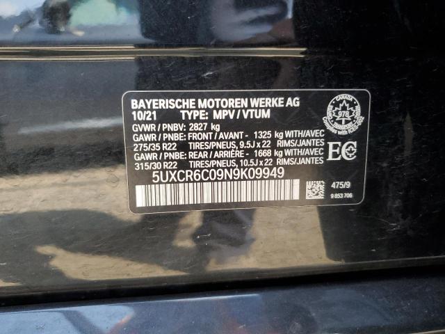 Продажа на аукционе авто 2022 Bmw X5, vin: 5UXCR6C09N9K09949, номер лота: 68156755