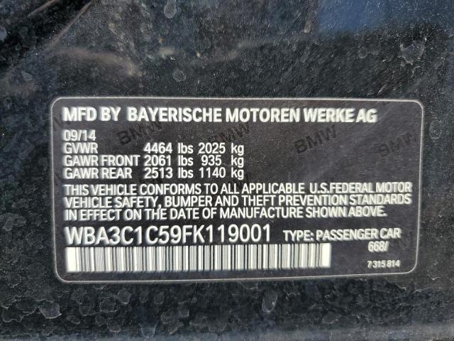 Aukcja sprzedaży 2015 Bmw 328, vin: WBA3C1C59FK119001, numer aukcji: 70016345