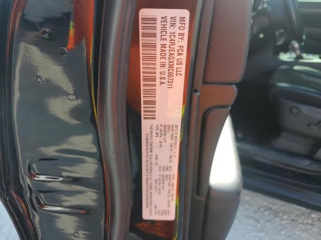 2021 Jeep Grand Cher მანქანა იყიდება აუქციონზე, vin: 1C4RJEAGXMC657311, აუქციონის ნომერი: 69351825