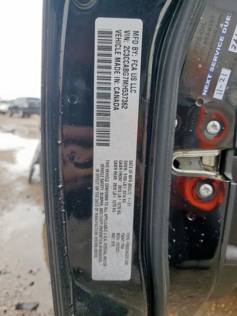 69958775 :رقم المزاد ، 2C3CCABG7MH537362 vin ، 2021 Chrysler 300 مزاد بيع
