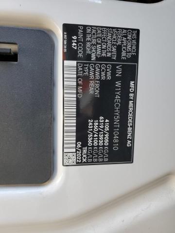 Продаж на аукціоні авто 2022 Mercedes-benz Sprinter, vin: W1Y4ECHY5NT104810, номер лоту: 66594095