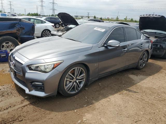 2017 Infiniti Q50 Premium მანქანა იყიდება აუქციონზე, vin: JN1EV7AR7HM830673, აუქციონის ნომერი: 69051665