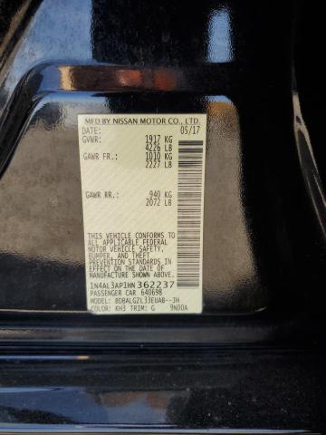 Продажа на аукционе авто 2017 Nissan Altima, vin: 1N4AL3AP1HN362237, номер лота: 69079595