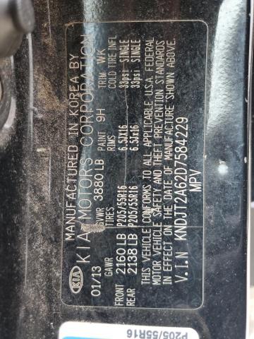 Aukcja sprzedaży 2013 Kia Soul, vin: KNDJT2A62D7584229, numer aukcji: 68447135
