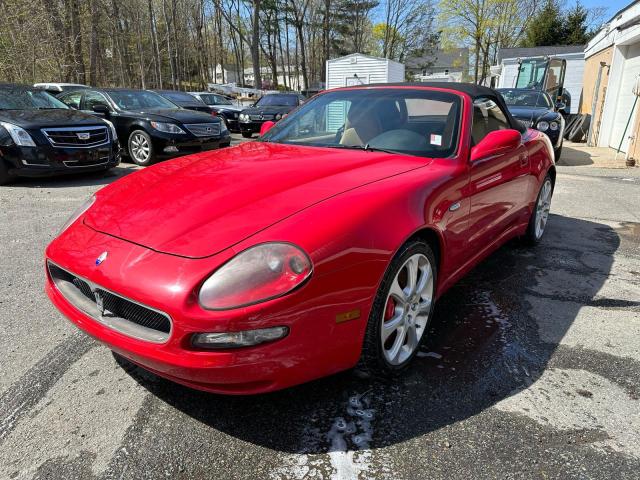 Продажа на аукционе авто 2002 Maserati Spyder Cam, vin: ZAMBB18A820005905, номер лота: 68647005