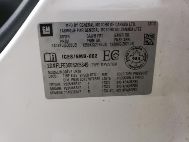 2014 Chevrolet Equinox Lt მანქანა იყიდება აუქციონზე, vin: 2GNFLFE36E6205349, აუქციონის ნომერი: 70329625