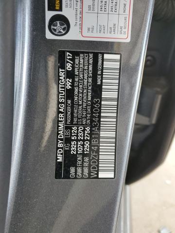 Aukcja sprzedaży 2018 Mercedes-benz E, vin: WDDZF4JB1JA344063, numer aukcji: 70007635