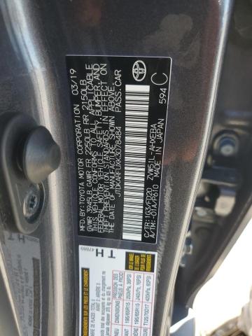 2019 Toyota Prius მანქანა იყიდება აუქციონზე, vin: JTDKARFUXK3078484, აუქციონის ნომერი: 70310695