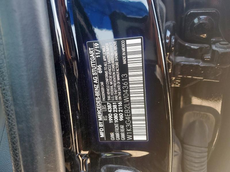 68282375 :رقم المزاد ، W1K3G4EB2LW043613 vin ، 2020 Mercedes-benz A 220 مزاد بيع