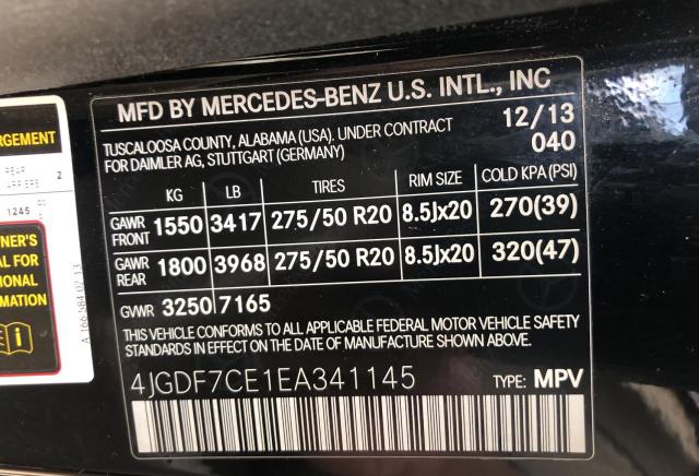 Aukcja sprzedaży 2014 Mercedes-benz Gl 450 4ma, vin: 4JGDF7CE1EA341145, numer aukcji: 68379615