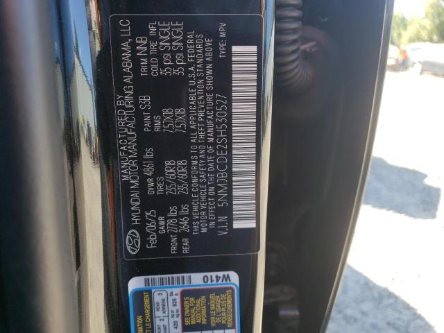 69801095 :رقم المزاد ، 5NMJBCDE2SH530527 vin ، 2025 Hyundai Tucson مزاد بيع