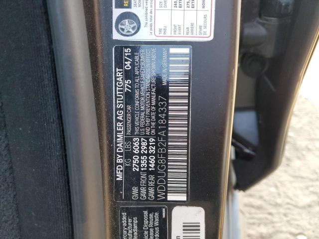 Aukcja sprzedaży 2015 Mercedes-benz S 550 4mat, vin: WDDUG8FB2FA184337, numer aukcji: 66907965