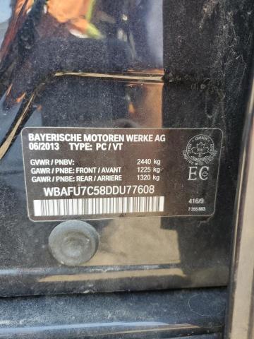 Продажа на аукционе авто 2013 Bmw 535, vin: WBAFU7C58DDU77608, номер лота: 67199725
