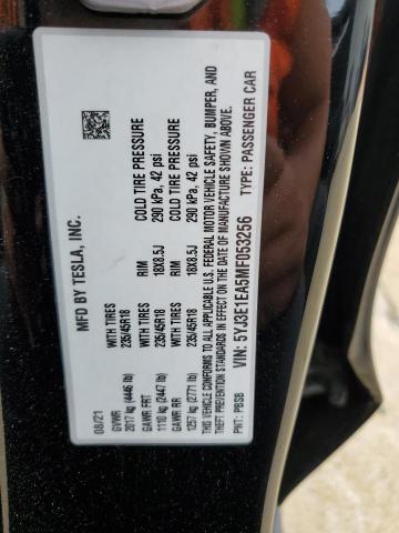 Aukcja sprzedaży 2021 Tesla Model 3, vin: 5YJ3E1EA5MF053256, numer aukcji: 67448195
