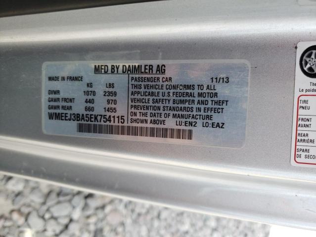 2014 Smart Fortwo მანქანა იყიდება აუქციონზე, vin: WMEEJ3BA5EK754115, აუქციონის ნომერი: 70742085