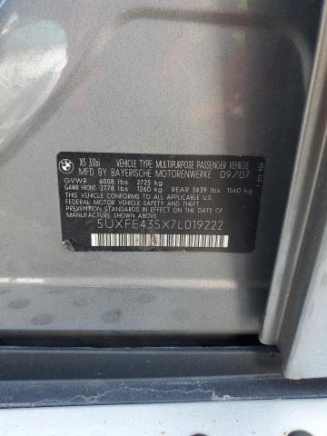 Продажа на аукционе авто 2007 Bmw X5, vin: 5UXFE435X7L019222, номер лота: 68190595