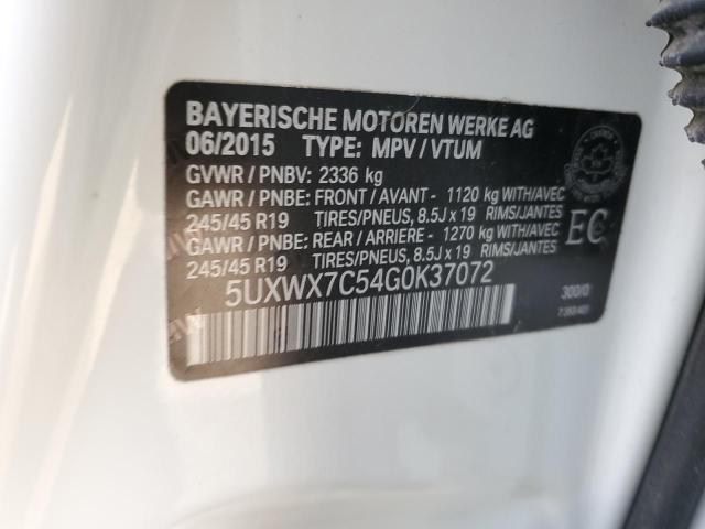Продажа на аукционе авто 2016 Bmw X3 Xdrive3, vin: 5UXWX7C54G0K37072, номер лота: 69474175