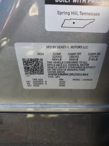 Продажа на аукционе авто 2024 Acura Zdx A-spec, vin: 4W5KHMRK2RZ501464, номер лота: 68220355