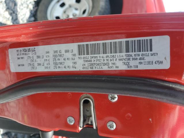 Aukcja sprzedaży 2019 Ram 1500 Class, vin: 1C6RR7FG4KS739459, numer aukcji: 68834635