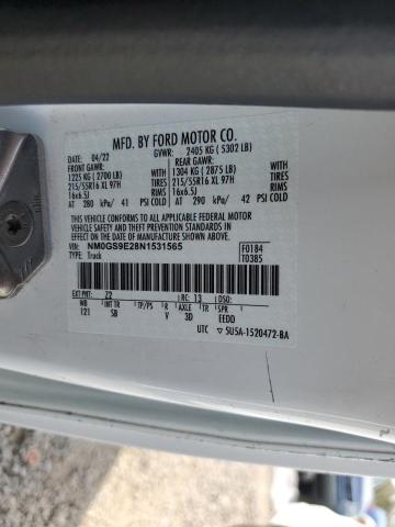 Aukcja sprzedaży 2022 Ford Transit Connect Xl, vin: NM0GS9E28N1531565, numer aukcji: 70400715