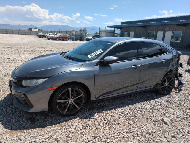 2021 Honda Civic Spor მანქანა იყიდება აუქციონზე, vin: SHHFK7H42MU406694, აუქციონის ნომერი: 68364065
