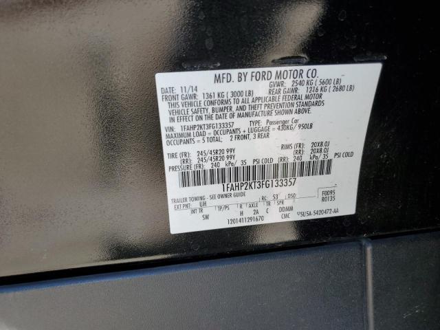 Aukcja sprzedaży 2015 Ford Taurus Sho, vin: 1FAHP2KT3FG133357, numer aukcji: 70729875