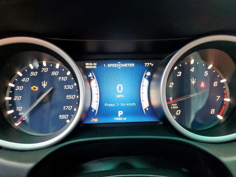 70152805 :رقم المزاد ، ZAM57XSAXE1128131 vin ، 2014 Maserati Ghibli مزاد بيع