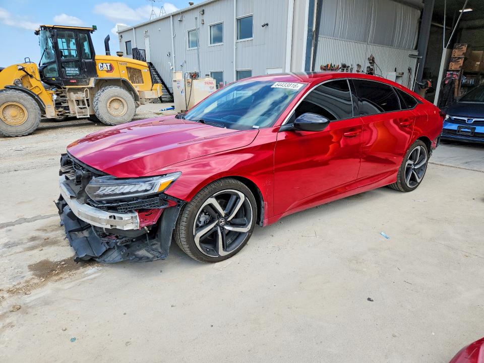 Aukcja sprzedaży 2021 Honda Accord, vin: 1HGCV2F3XMA033715, numer aukcji: 64433816